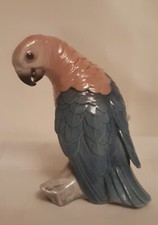 B & G Royal Copenhagen Porzellan Figur  Vögel Papagai