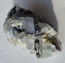 Turmalin mit Bergkristall