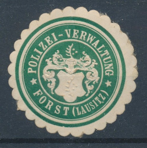 841689 siegelmarke polizei - siegelmarke,
