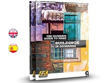 AK Learning 09 The Ultimate Guide to make Buildings in Dioramas Painting AK256