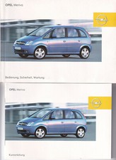 OPEL MERIVA Bedienungsanleitung 2004 Handbuch + Kurzanleitung BA