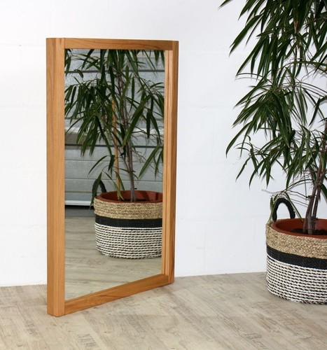 Wandspiegel mit holzrahmen - mit,