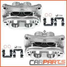 2x Bremssattel mit Träger