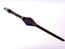 FOSSIL Original Ersatz Lederarmband ES3263 Uhrband Schwarz mit Unterlage 7 mm