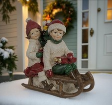 Dekorative Kinder Schlitten