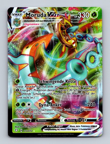 Pokemon karte moruda vmax shf - karte,