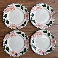 4x Villeroy&Boch Wildrose Kuchenteller Dessertteller Ø21cm TOPP-ZUSTAND