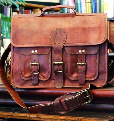 Vollleder messenger bag - messenger,