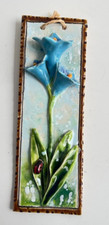 Relief enzian blume wandbild - enzian,