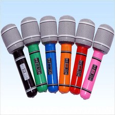 2 x aufblasbares Mikrofon