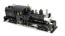 Accucraft  AC77-211 Mich. Cal. Shay No. 5 Live Steam, kaum gelaufen, Top Zustand