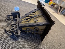 Antike Metall Lampe für Draußen Geeignet Außenlampe Funktioniert Vintage