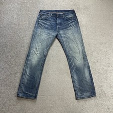 LEVIS Jeans 501 Herren Vintage Hose W34 L30 Regular Straight 21901 Blau Denim