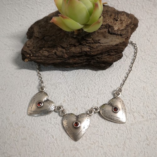 Granatschmuck granat collier - granatschmuck,
