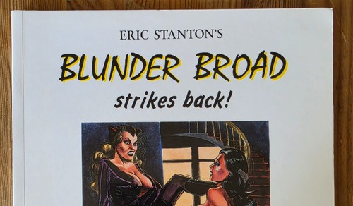 Comic blunder broad strikes - comic,