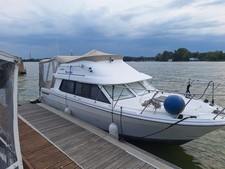 Aktualisiertes Angebot Motorboot Bayliner 2858 Flybridge Angelboot