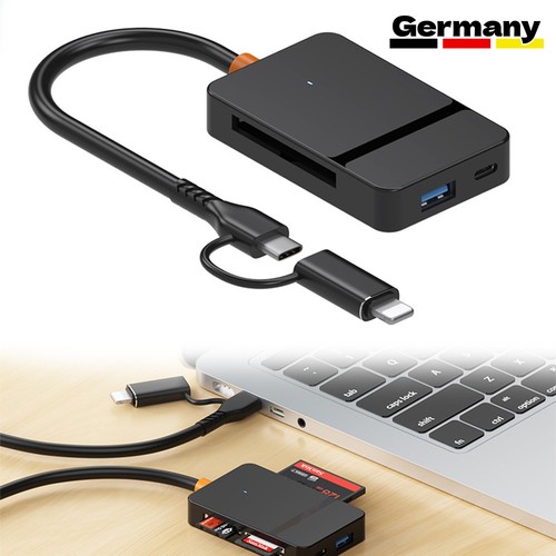Usb 6in1 hub adapter - usb-c, c