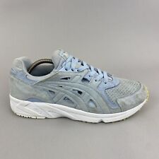 Asics Gel DS Trainer OG HL7X4 blau Wildleder Leder Schnürschuhe Freizeittrainer UK8