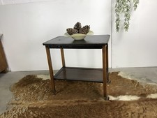 Teewagen / Servierwagen Rolladen Beistelltisch rustikal Alt