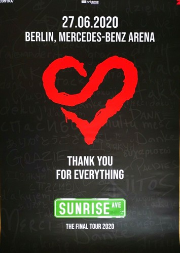 Sunrise avenue 2020 berlin - avenue,
