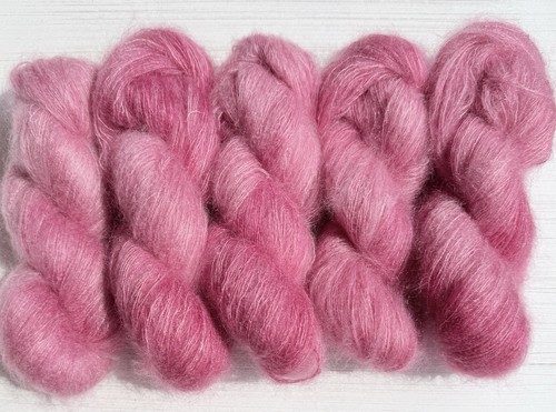Handgefärbte kidmohair seide - handgefärbte, kidmohair/seide