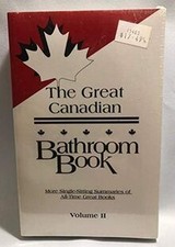 Great Canadian Bathroom Book by Compact Classics | Book | condition good