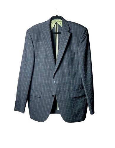 Men navyboot blazer black wool - navyboot,