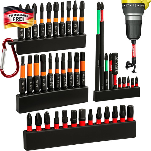 Schrauber bit set 43tlg - bit,