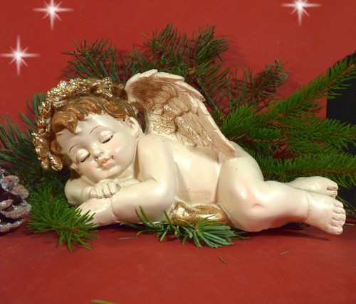 Engel figur putte dekofigur - figur,