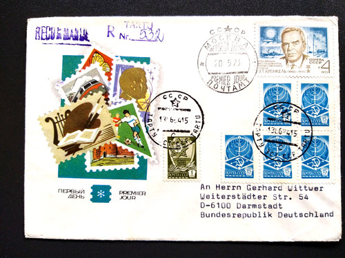 1973 russland ganzsachen - russland,, ganzsachen-