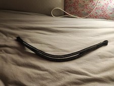 Stirnriemen Schwarz Glitzer