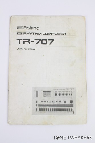 Roland 707 owners manual - roland,