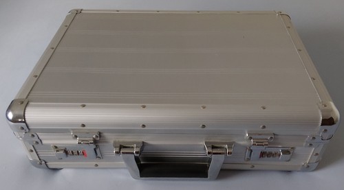 Aktenkoffer aluminium silber - aktenkoffer, |