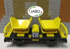 (L 15/10) Lego Güterwaggon mit Kipplore Eisenbahn TRAIN für RC 9V 12V