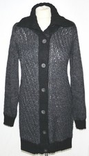 ZERO Strickjacke Gr.44 dunkel