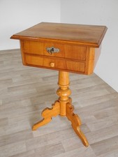 Antik Esche Nähtisch