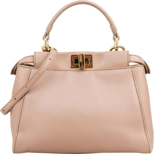 Fendi leather peekaboo - peekaboo, mini