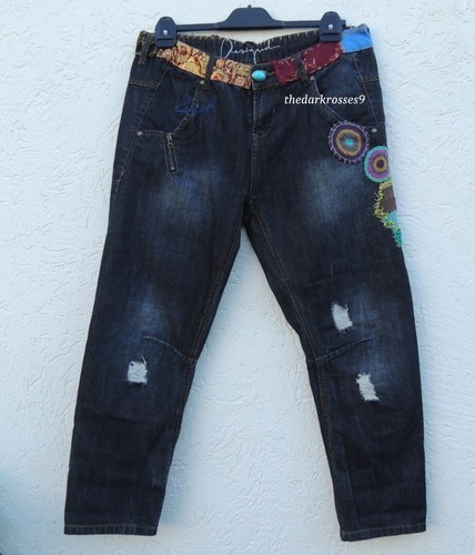 Desigual jeans patchwork - desigual,