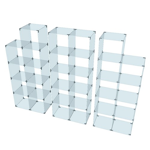 Steckvitrine glasvitrine - steckvitrine,