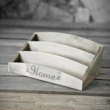 Vintage Briefablage Holzablage