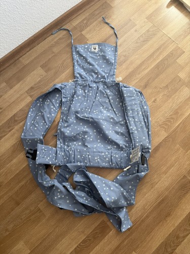 Babytrage blau mit