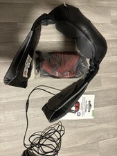 Massagegerät DAS ORIGINAL Donnerberg 4D Shiatsu Nacken Massage mit Wärme Schwarz