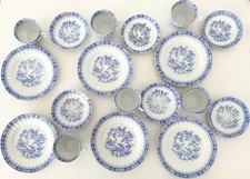 Vintage China Blau Konvolut 6