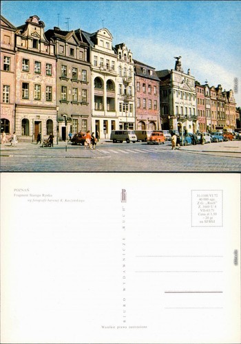 Ansichtskarte posen poznań - posen,
