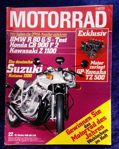 Das motorrad 1980 bmw r - 22/1980,, 80