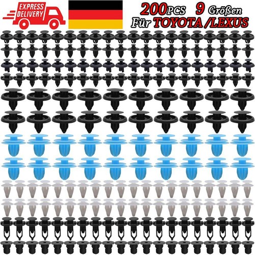 200x befestigung clips - clips, klips