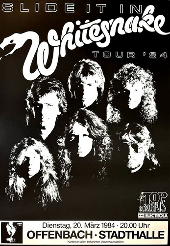 Whitesnake 1984 offenbach - 1984,