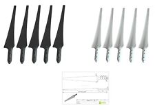 5 Stk. 90cm bis 107cm  IstaBreeze® Repeller, Windgenerator, Windturbine, Windrad