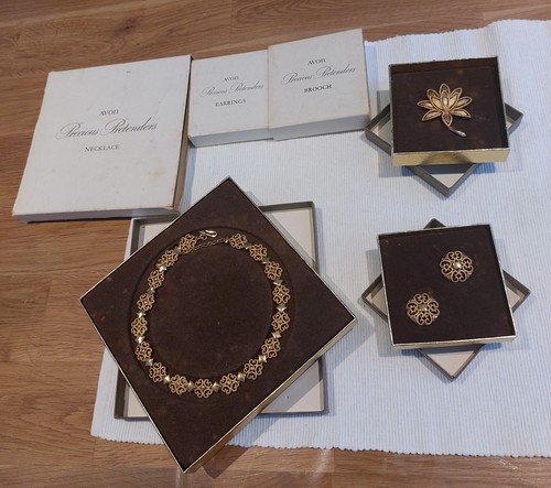 Vintage avon tlg schmuckset - avon, 3