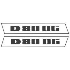 Deutz D8006 Schwarz bis 1974